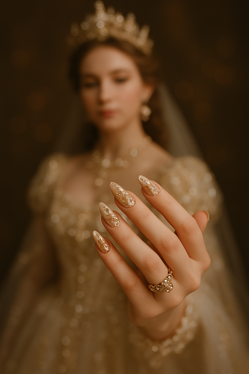 Princess with nails